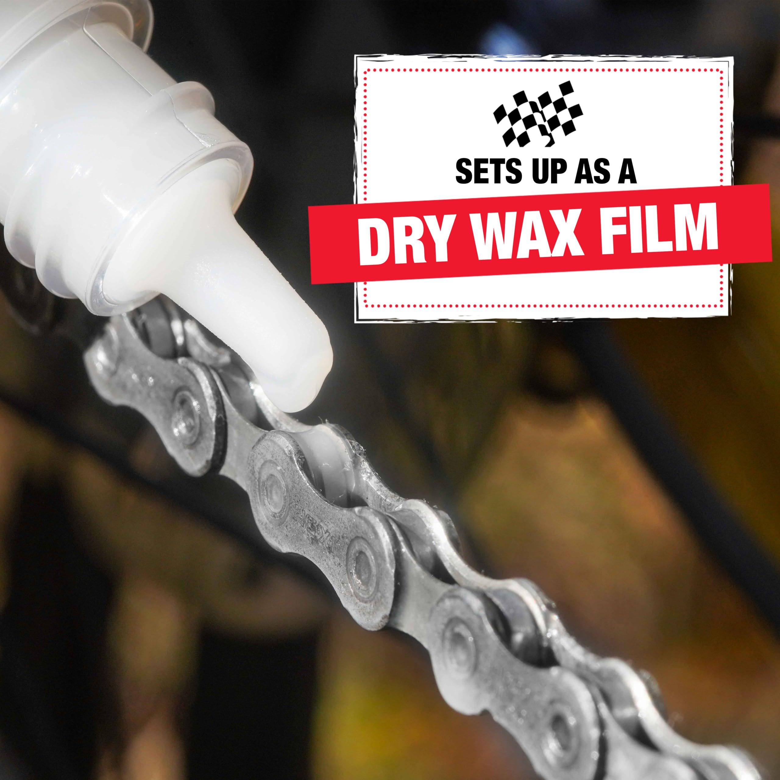 Finish Line Ceramic Wax Bicycle Chain Lube – Advanced Wax-Based Lubricant with Ceramic Boron Nitride for Smooth Performance in Dry Conditions - Image 3