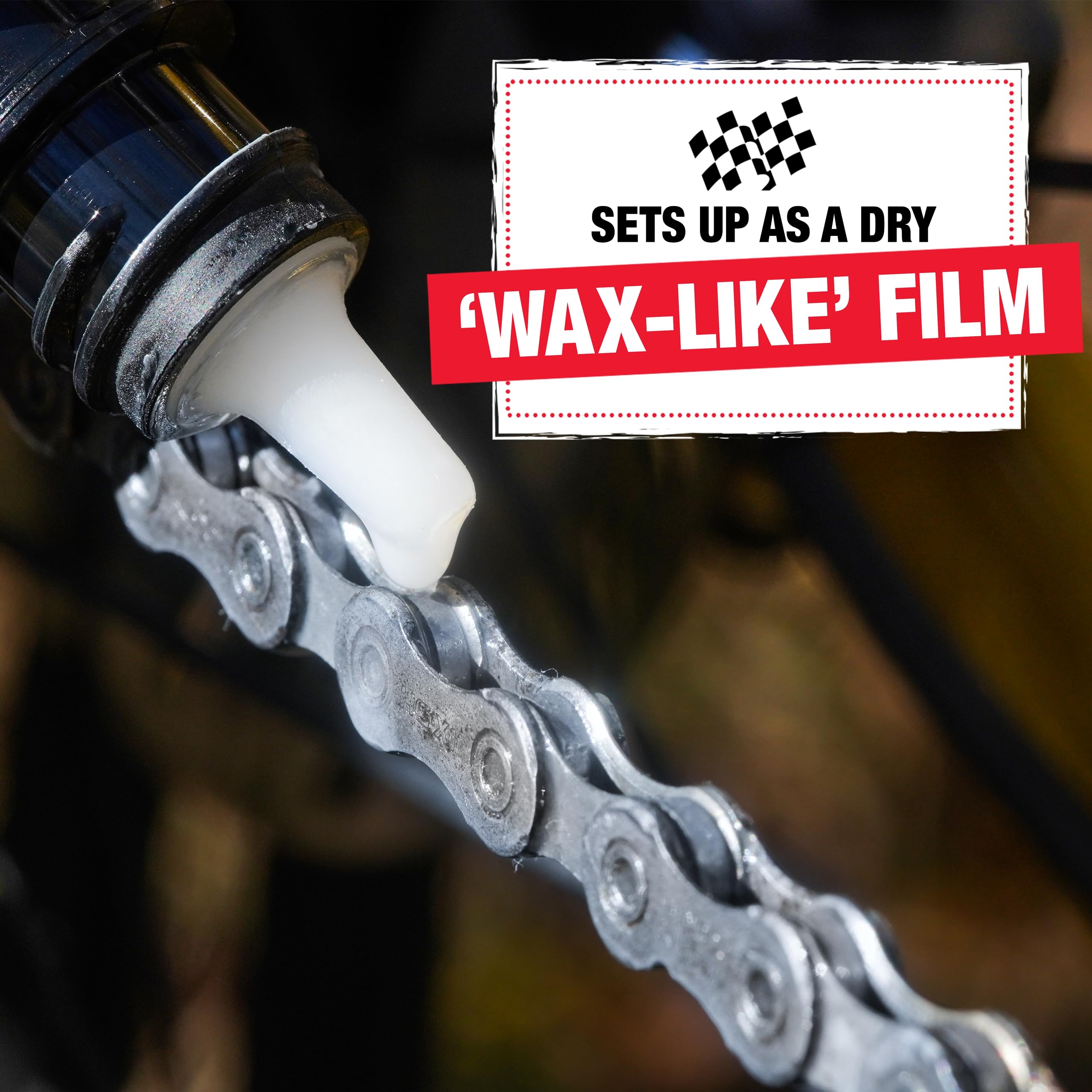 Finish Line Dry Bike Chain Lube – Ceramic Dry-Film Lubricant – Dirt & Dust Resistant - Image 3