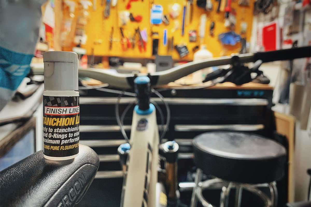 Finish Line Stanchion Lube / Pure Fluoro Oil 15gr Squeeze Bottle - Image 3
